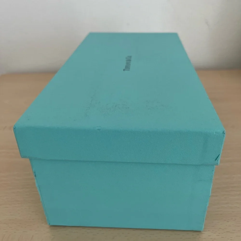 Tiffany & Co. Blue and White Ribbon Mug Set,Box,cards,Collectible Retired BNWOT - Picture 13 of 15